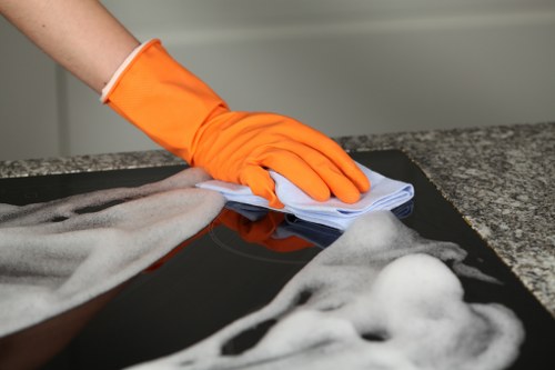 Stain removal service concept in Blackfriars