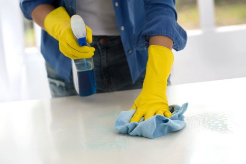 Blackfriars carpet cleaning team using specialist methods on a fabric surface